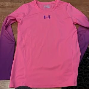 Pink and purple fade shirt